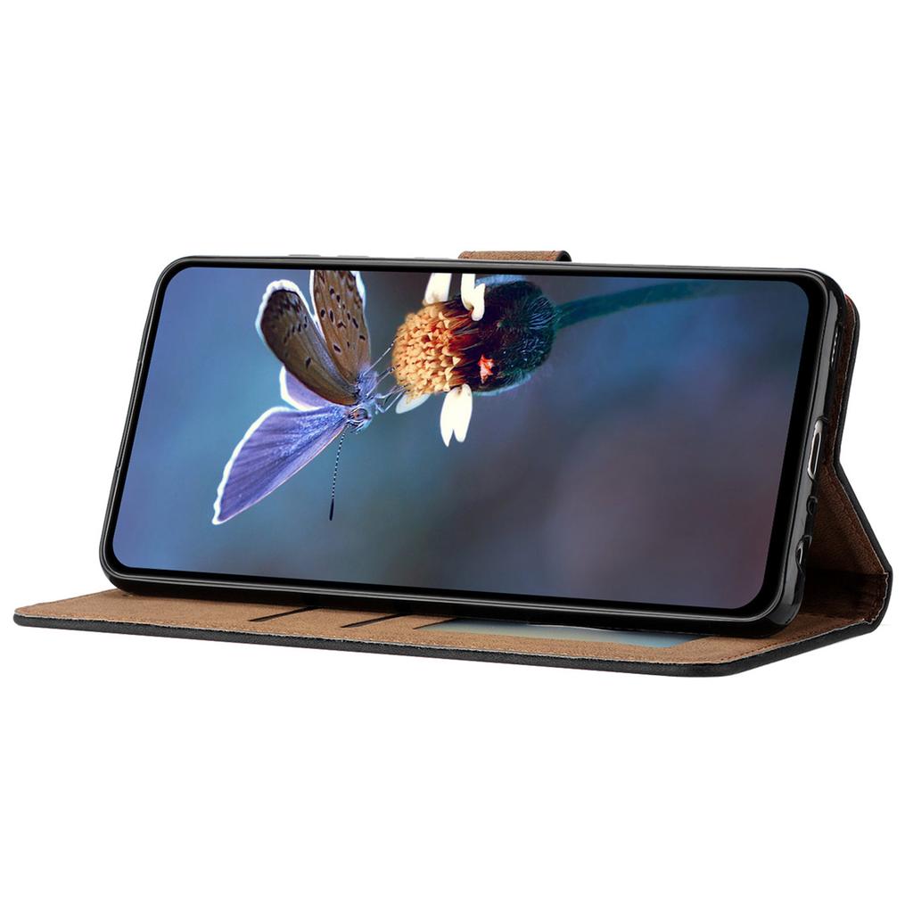 For Samsung Galaxy A15 5G Case Imprinted Butterfly Wallet PU Leather Phone Stand Cover