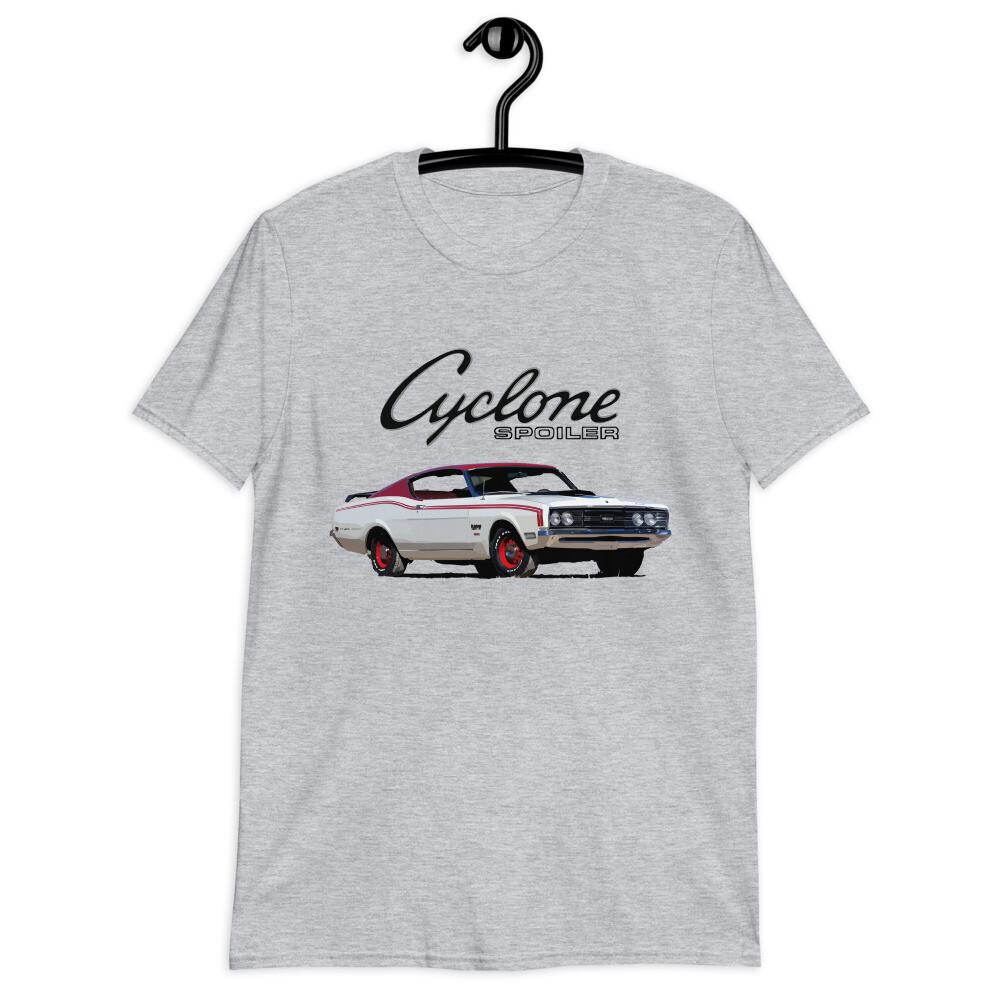 1969 Mercury Cyclone Spoiler II Cale Yarborough Special Short-Sleeve T-Shirt S