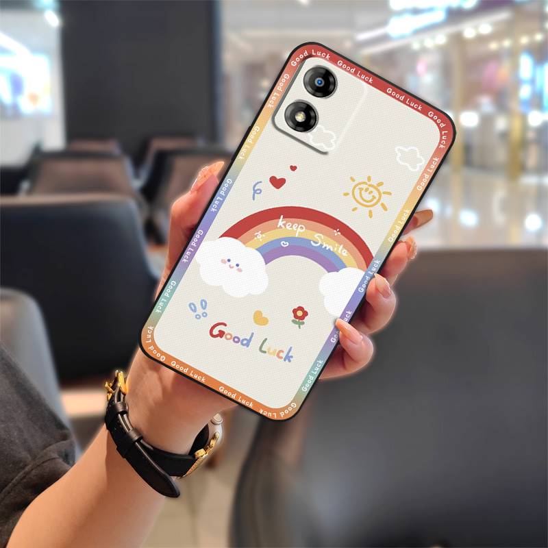 Anti-dust Anti-knock Phone Case For MOTO E13 Full Wrap Silicone Fashion Design Protective Cartoon Cute Back Cover Cover