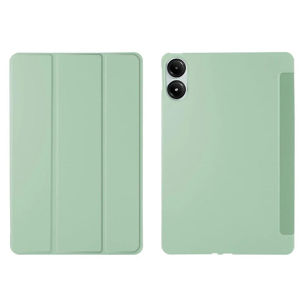 

Магнітний чохол-підставка з рідкого силікону для планшета Xiaomi Pad 7 Ultra 14 дюймів 7s 6 6s 5 Pro POCO Pad Redmi Pad 2 2Pro SE Mini POCO Pad Pro Захисна кришка Xiaomi Pad7 Pro 11.2 зелений