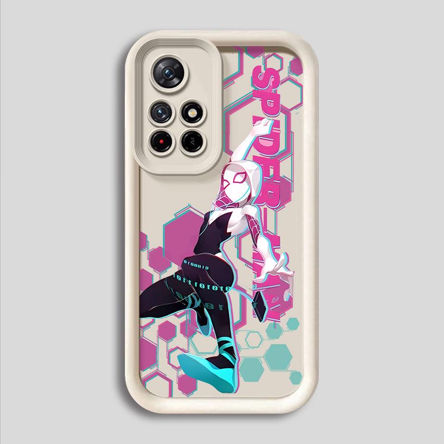 Marvel Sipider Man Gwen Cool Phone Case for Xiaomi Poco C51 X3 Pro X3 NFC C61 C50 Soft Shell