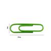 Zebra Color Anti-Rust Metal Paperclips & Barrel Binder Clips - 28mm Cartoon Bookmarks for Office Stationery