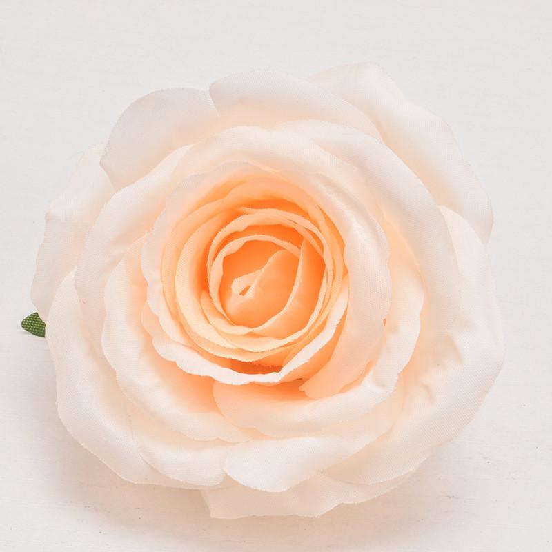 Simulated Multi Colored Rose Head For Flower Wall Wedding And Party Decor