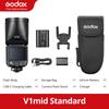 Godox V1PRO/V1 Mid/V100 2,4G Kabelloser TLL HSS Li-Ionen Rundkopf Speedlite Kamerablitz High-Speed-Synchronisation für Canon Nikon Sony Fuji