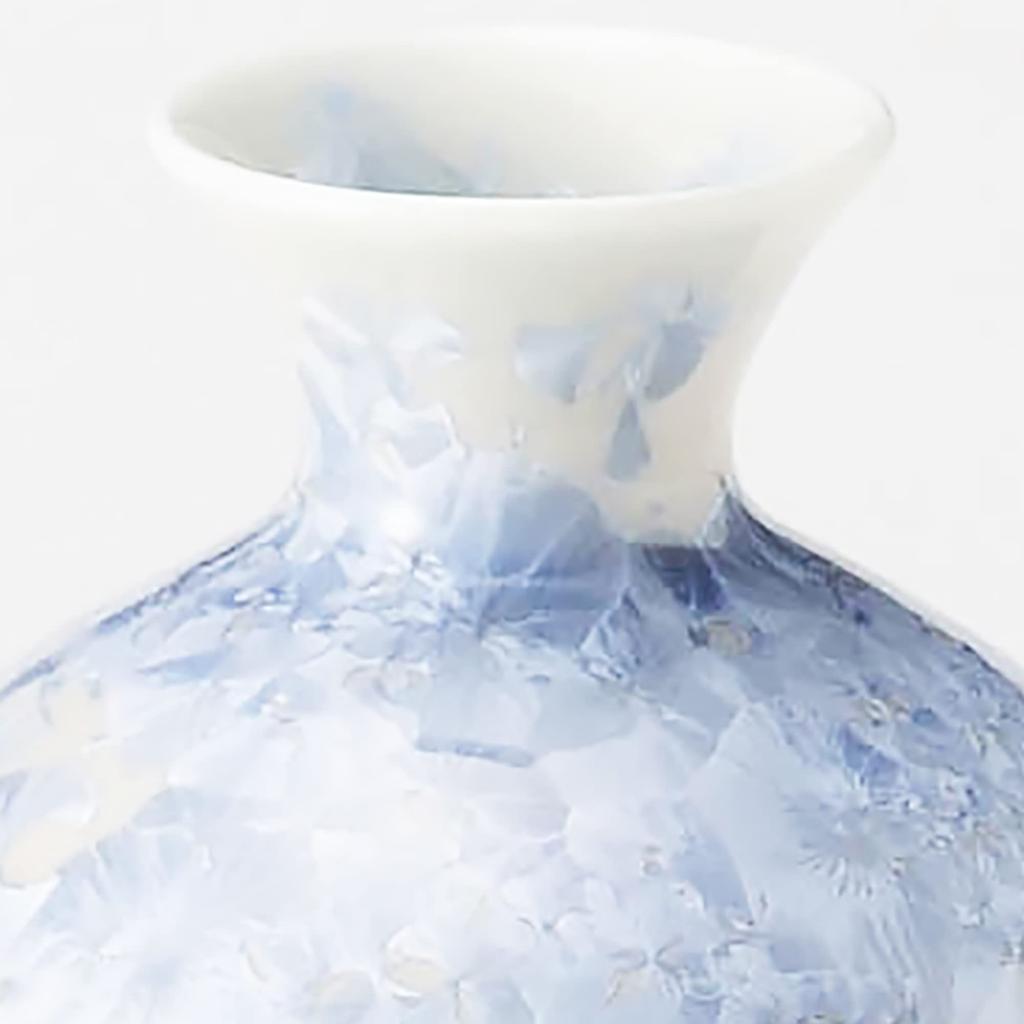 Aito Kyoto Kiyomizu Touan Otaku Sake Flower Crystal Silver KTA835 Ware, Ware, Kiln, Cup, Design, Wisteria,