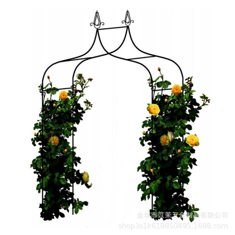 Свадебная Декоративная Арка Арка Цветочница 255 см Садовая Решетка для Вьющихся Роз и Винограда, Садовая Опора Поддерж XS