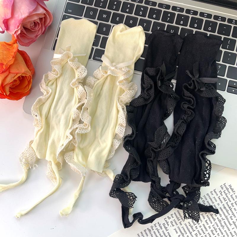 2025 new Ballet Lace Tie Straps Boat Socks Bowknot Women Sexy Fishnet Slippers Japanese Style Girl Lolita Modern Lolita Socks
