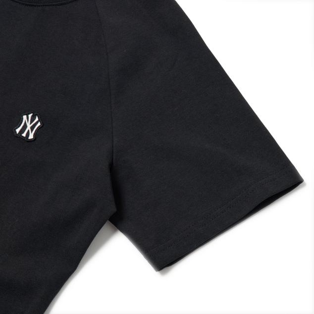 New MLB Short Sleeved Dress Women's Black 3FOP01023-50BKS