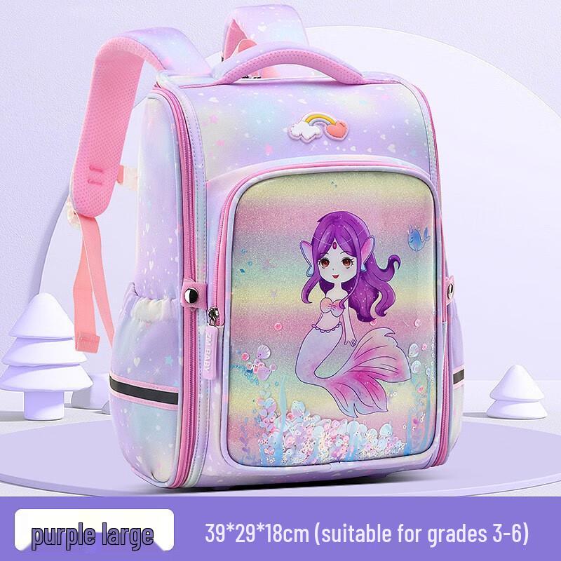 Sesame Baby One-piece Cartoon Space Backpack for Girls Large