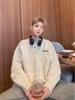 Men's Trendy Korean-Japanese Style Thick Knit Sweater - Autumn/Winter
