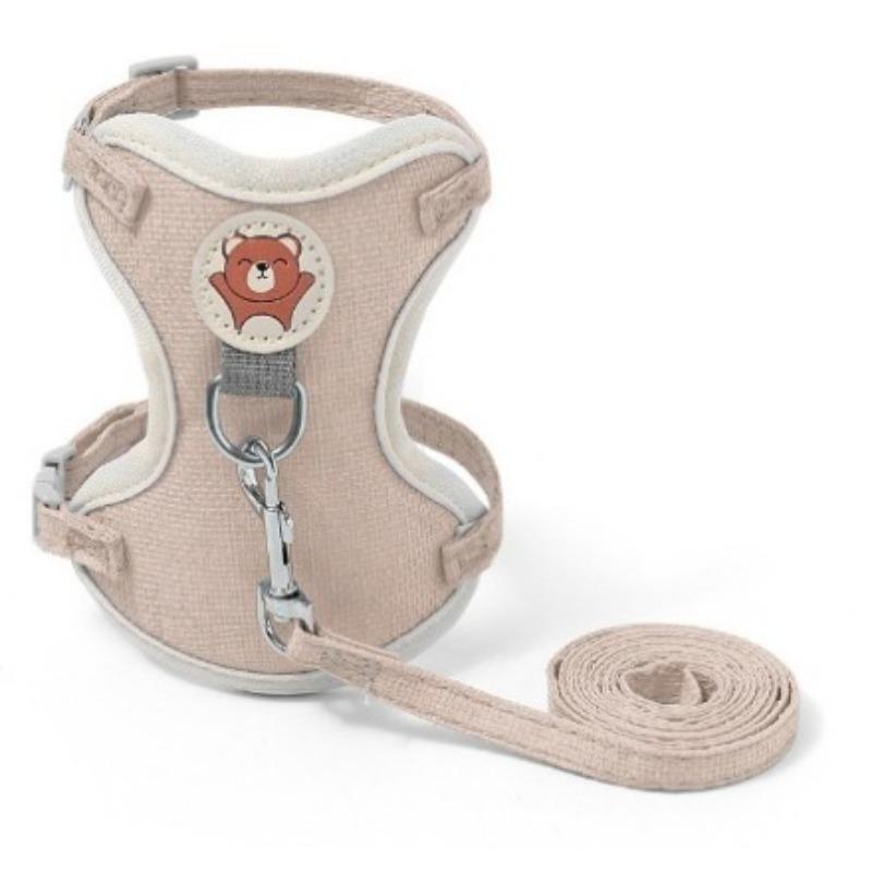 Pet Chest and Back Strap Vest Type Cat Leash, Small and Medium-sized Dog Anti-escape Dog Leash, Telescopic