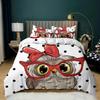 Owl Duvet Cover Twin King Queen Size Cartoon Owl Comforter Cover Bird Animal Bedding Set Boys Quilt Cover Polyester Quilt New