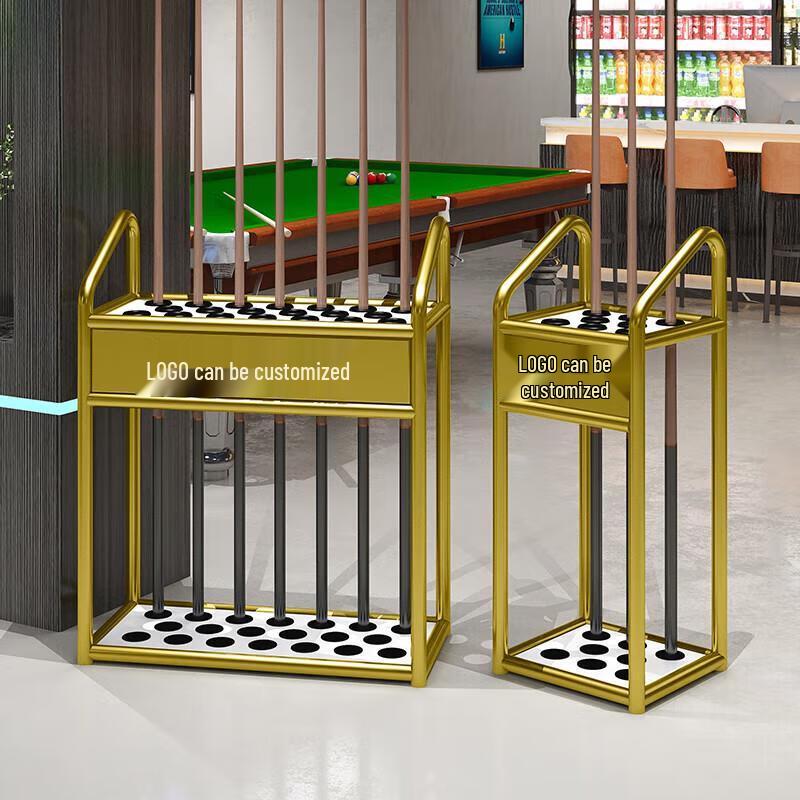 8-Hole Floor-Standing Billiard Cue Rack