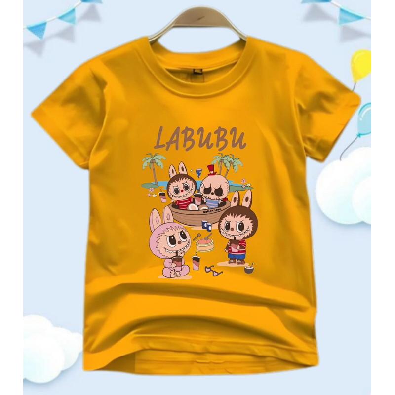 Virus Labubu Beach Children's T-shirt