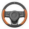 Ultra-Thin Genuine Leather Steering Wheel Cover for Great Wall Wingle 5 & 7 Cannon EV - All Seasons