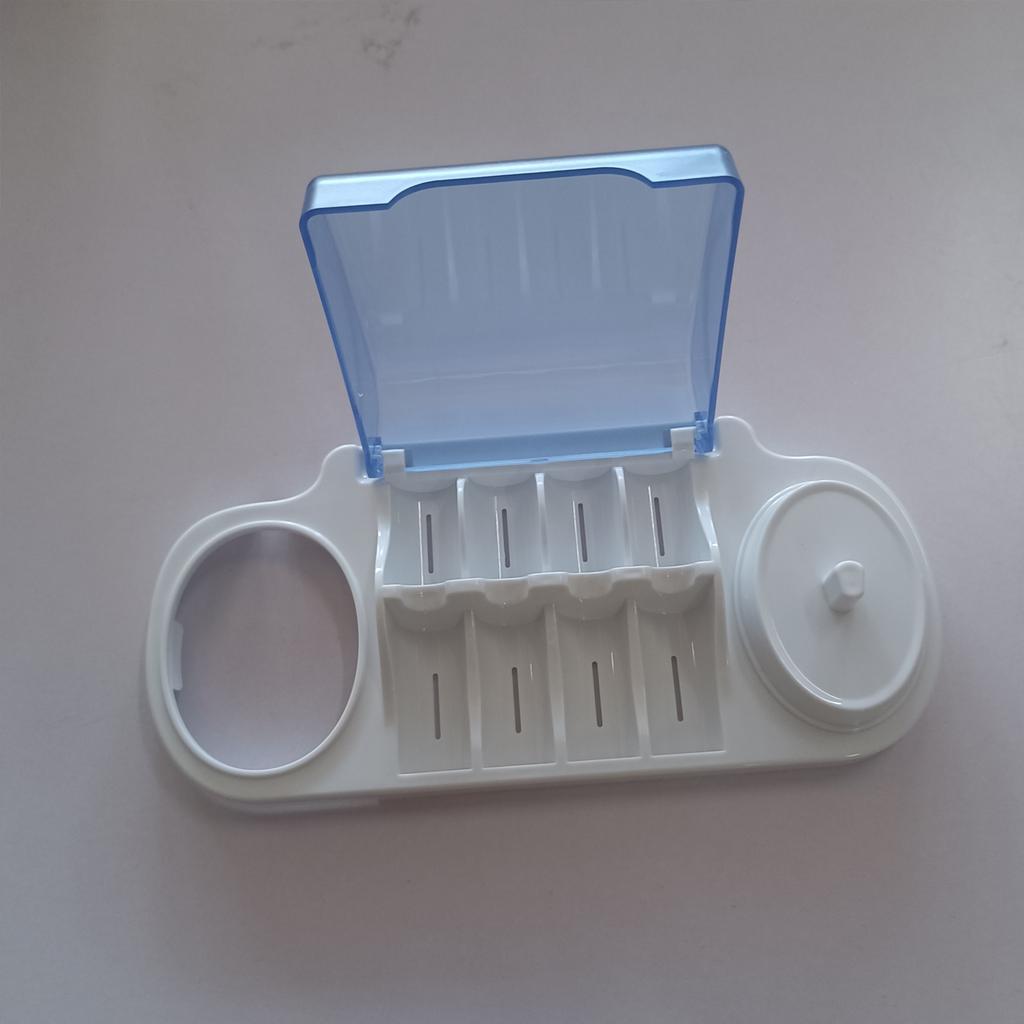 Electric Toothbrush Holder, Charging Station with 4 Head Stand Mount, for Oral B