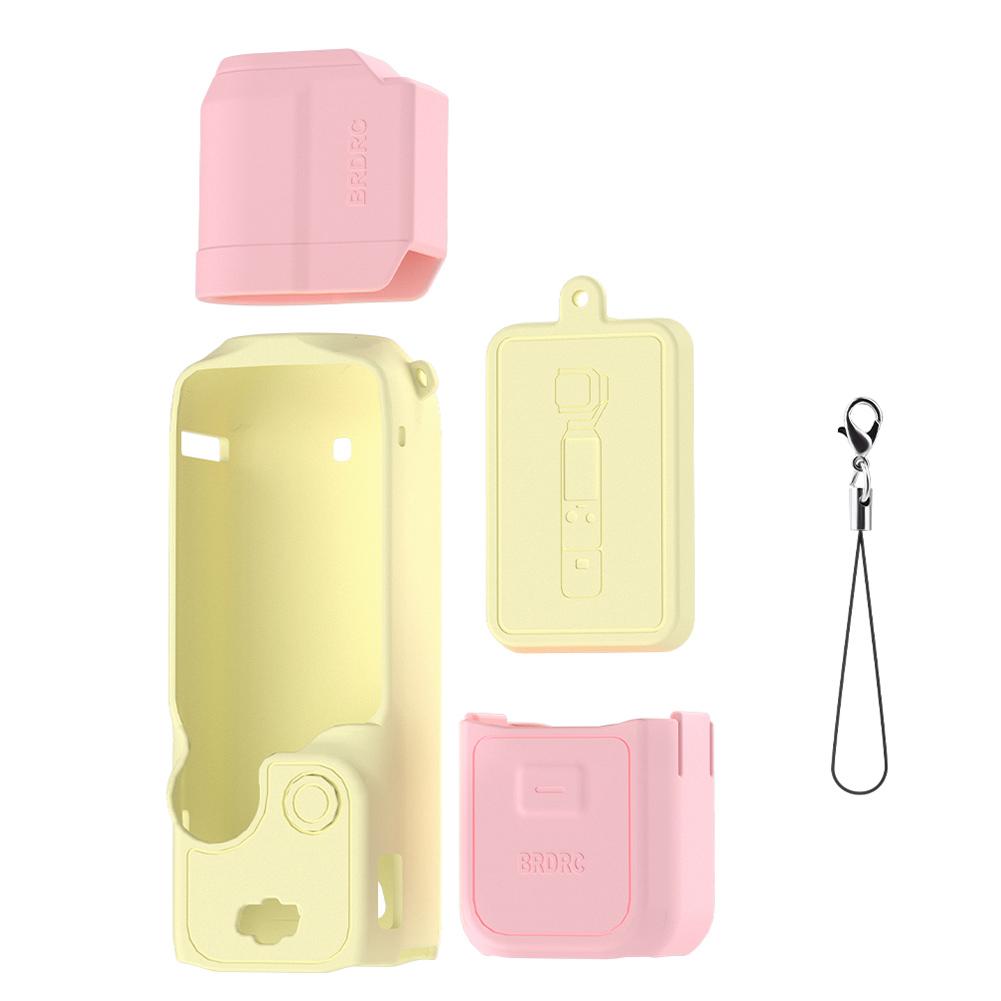 

Силиконовый чехол для DJI Osmo Pocket 3 Защитный чехол Силиконовый рукав против царапин Защитная оболочка для аксессуаров DJI Pocket 3