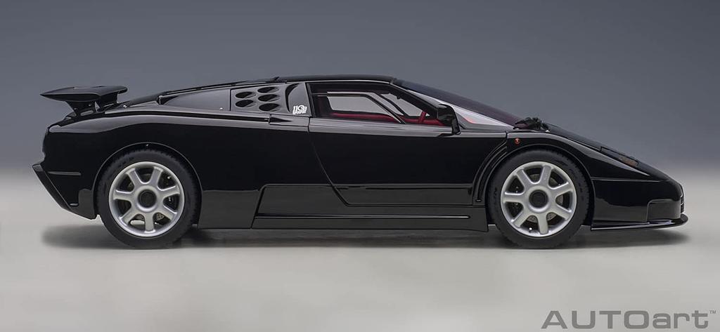 AUTOart Bugatti EB110 SS Schwarz Fertigprodukt 70919 1/18