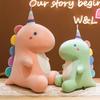 Candy Dinosaur Plush Toy Cute Unicorn Doll Soft Stuffed Animal Sleeping Pillow Cushion Christmas Gifts for Kids and Girls