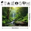 1Pcs Green Forest Landscape Natural Scene Decoration Background Spring Backdrop Decorations For Photo Studio Photo Booth Party