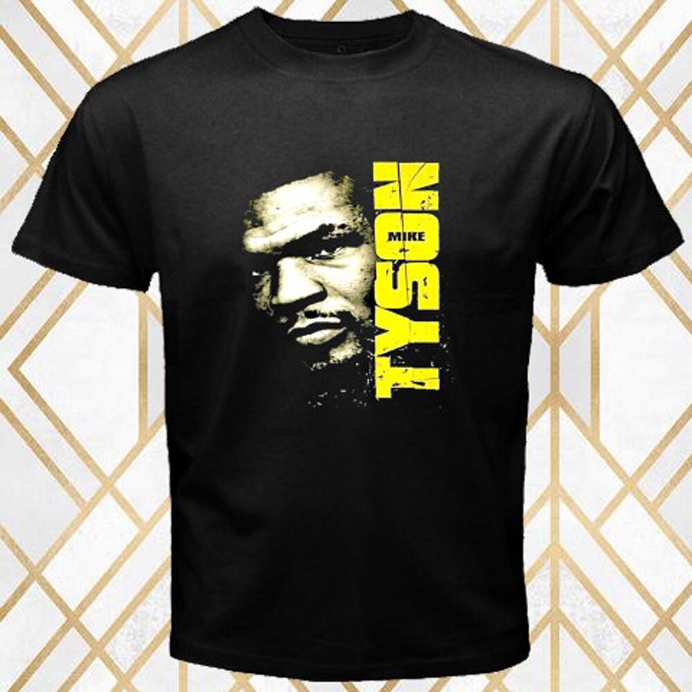 MIke IRON Tyson Boxing Legend Champion Men Black T-Shirt Size S 3XL XXXXL