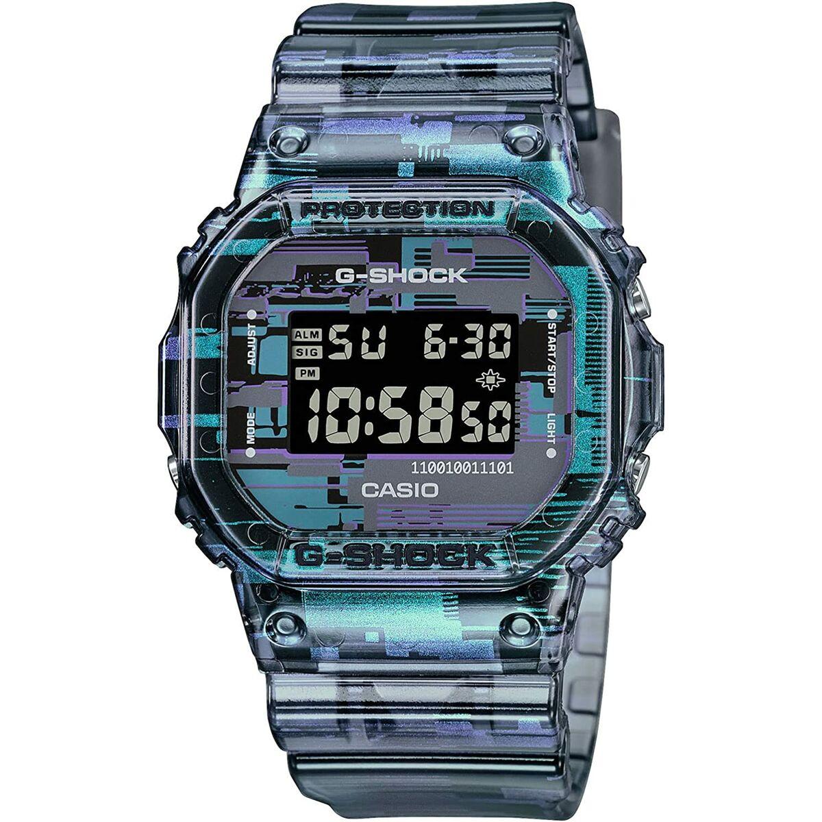 

Мужские часы Casio G-Shock THE ORIGIN — серия GLITCH (Ø 43 мм) TU прозрачный