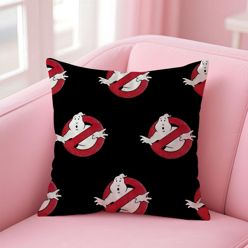 GGhostbusters AAfterlife Cartoon Cushion Cover Pillow Case Soft Friendly Fabric Concealed Zipper