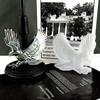 Casting Mold Non-stick Easy Release Flexible DIY Silicone Eagle Statue Craft Mold Home Supplies