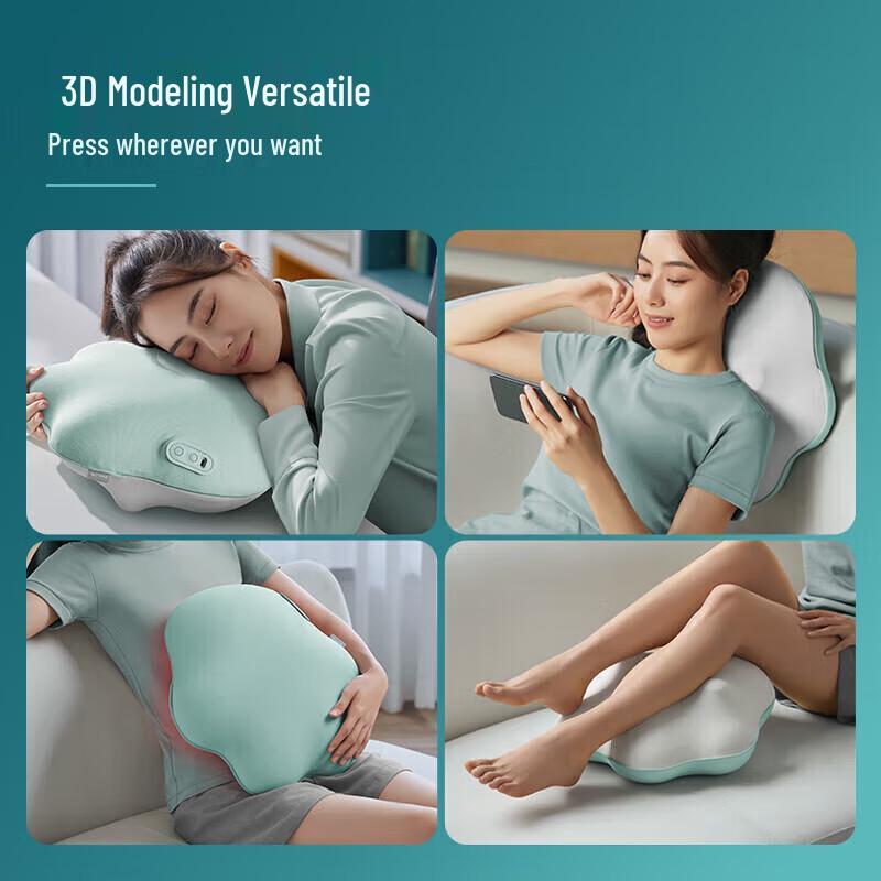 Philips Wireless Heated Back and Lumbar Massager Cushion CN plug (adapter included)