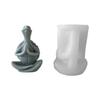 Candle Moulds Clay Moulds Crafts Moulds Hand-making Supplies Meditation Turtle Shaped Silicone Material for DIY Figurine