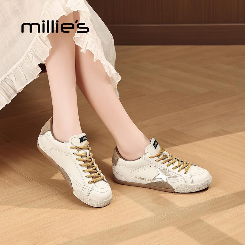 Millies Women s Star Low-Top Casual Sneakers EU 39