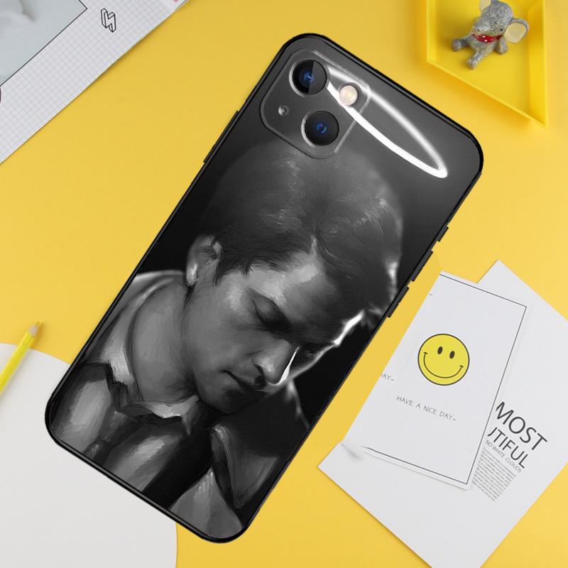 Supernatural Castiel Phone Case For iPhone 16 15 Pro Max 11 12 13 14 Pro Max Mini XR 16 15 Plus 16e Cover Shell