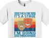 Funny Actor T-Shirt, Theatre Masks, Stage Humor Gift