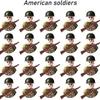 WII Military Figure Building Blocks: Weapons & Soldiers Toy Set for Boys