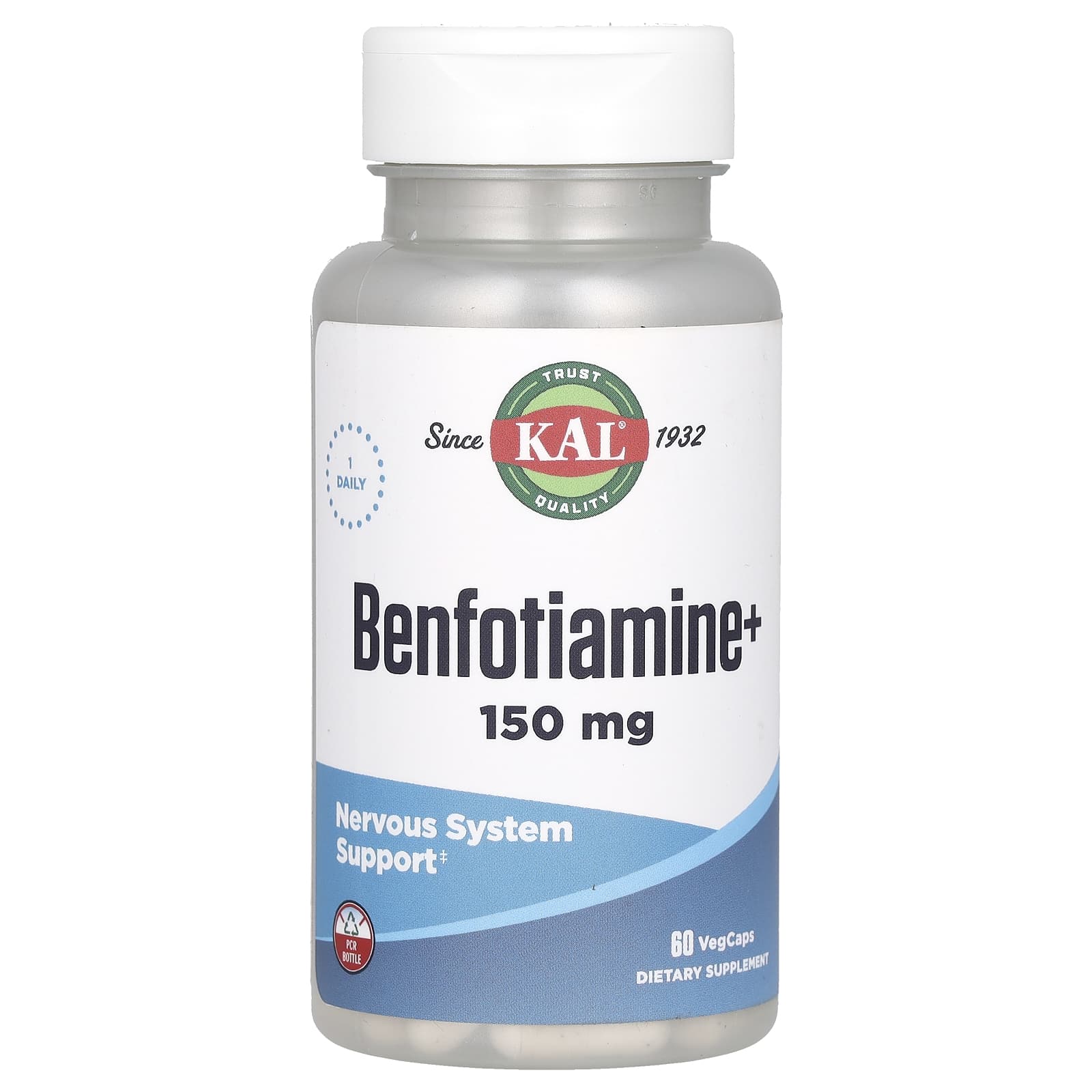 

Benfotiamine+, 150Mg, 60 Veggie Capsules