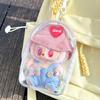 15cm Doll Crossbody Multi-purpose Ita Bag - Transparent, Dustproof, Portable Travel and Display Bag
