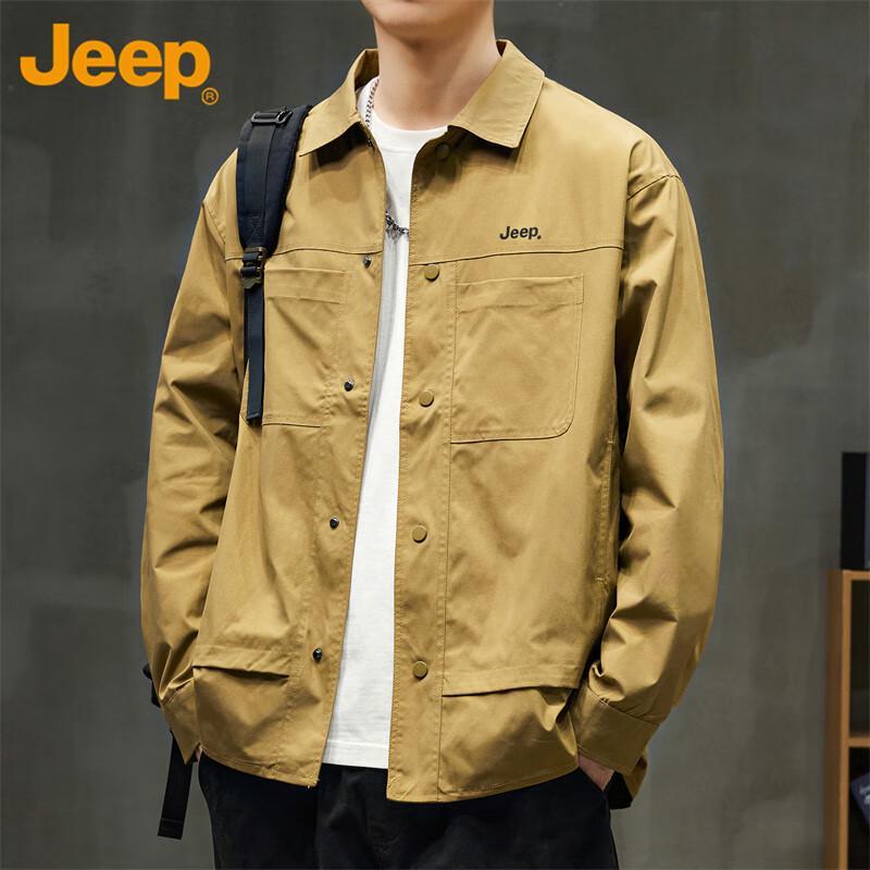 JEEP Men's Loose Fit Workwear Jacket