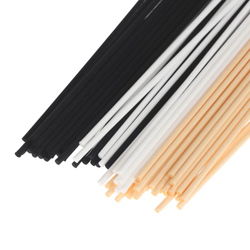 50Pcs/Pack Diffuser Sticks , Fragrance Refill Fibre Reed Thick Aromatherapy Diffuser Sticks For Diffuser Oils Home Decoration