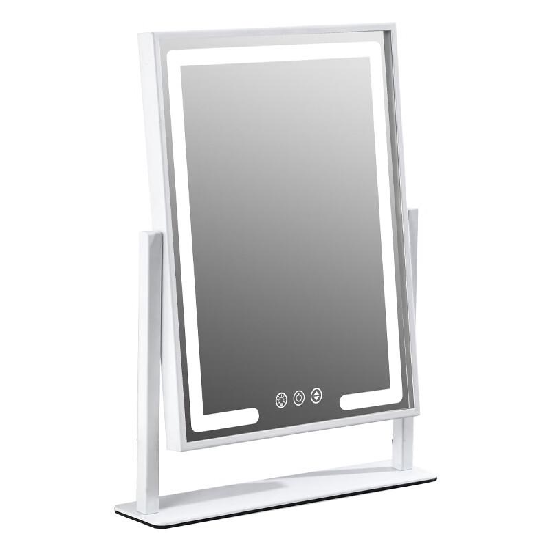 Oeny Desktop Rotatable LED Makeup Mirror