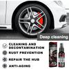30ml Multi-purpose Rust Remover Spray Metal Surface Chrome Paint Car Maintenance Iron Powder Cleaning Super Rust Remover Cleaner