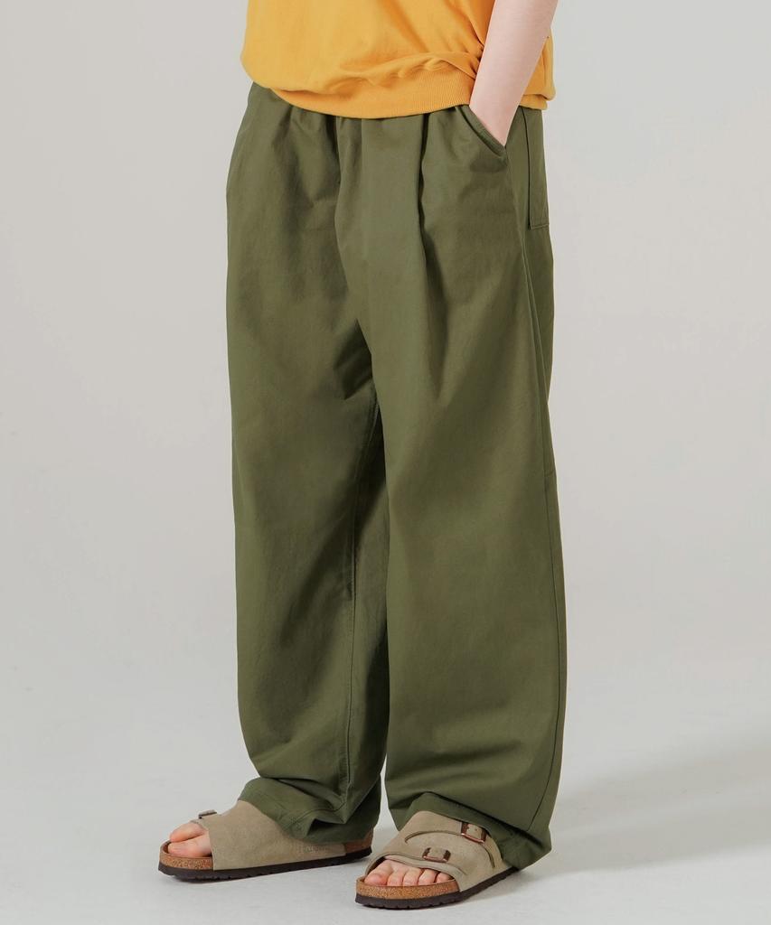 WV PROJECT Washed Cotton Balloon Pants Dusty Khaki Hslp7796