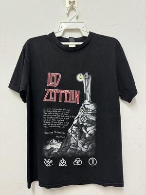 Led Zeppelin Stairway To Heaven Μπάντα Μαύρο Unisex T-shirt Άνδρες Γυναίκες KH10986 Unisex T-Shirt