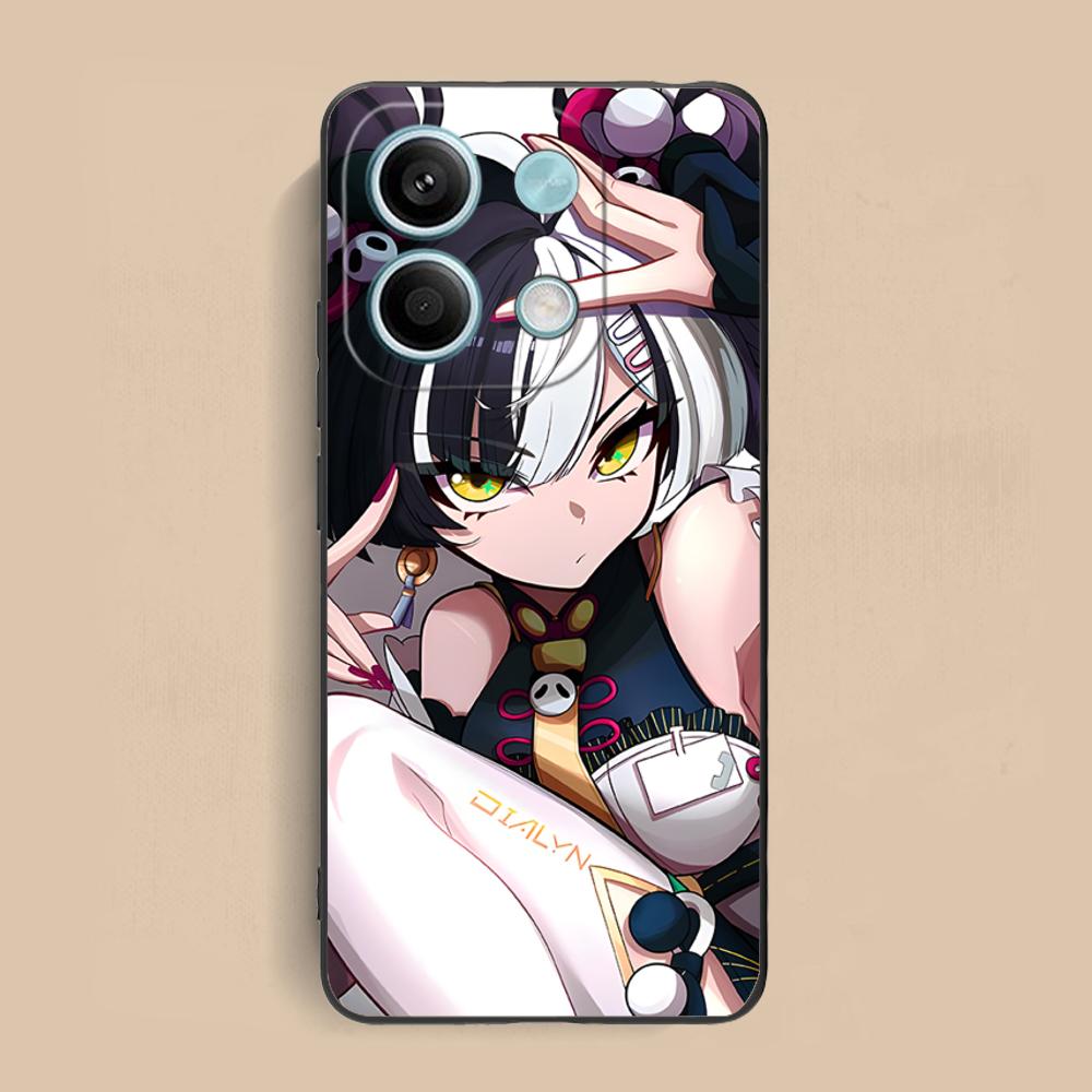 ZZZ Dialyn Matte TPU Mobile Phone Case for Xiaomi Redmi Note 14 13 12 11 S Pro Plus 4G 5G Colorful Printing Cover