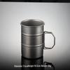 Taza de Camping de Tambor de Aceite de Acero Inoxidable 304 Qianxing