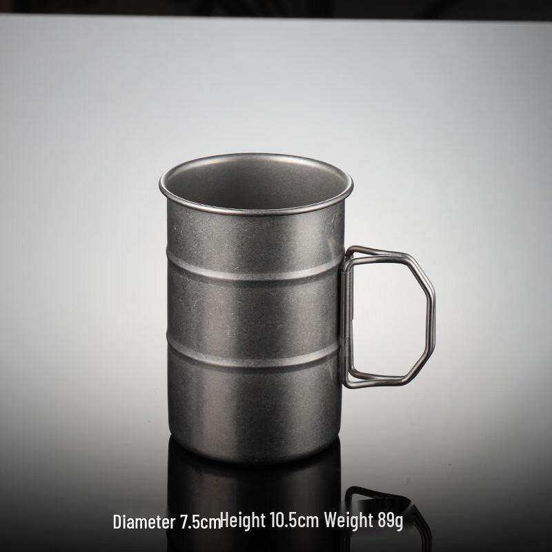 Qianxing 304 Stainless Steel Oil Drum Camping Mug