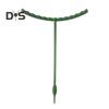 Plant Support Stakes Stackable Half Round Plant Stakes Easy Assembly Stake Trellis Plant Cages for Indoor Outdoor Tomato Monstera Hydrangea Climbing