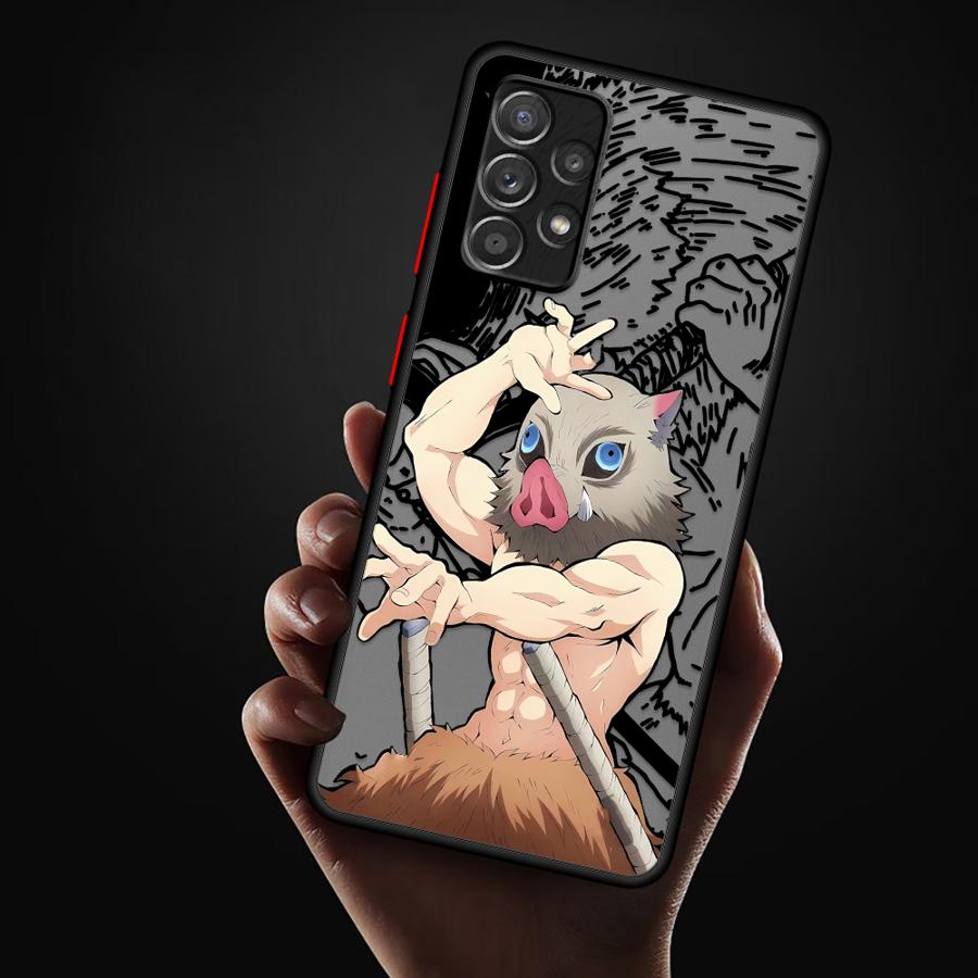 Anime Demons Slayers Case for Samsung Galaxy A35 A17 A52 A14 A23 A73 A33 A34 A36 A16 A15 A53 A54 A56 A55 A52S A72 Phone Cover