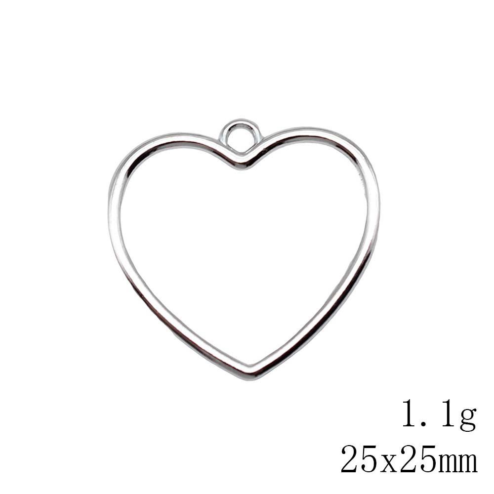 Back To School Charm Bracelet Hollow Peach Heart Charms Pendant Ornaments For Home Male Pendant