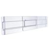Transparent Drawer Divider Adjustable Partition Board Space Saving Storage Tool  Kitchen Organize