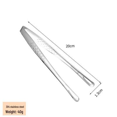 304 Stainless Steel Korean BBQ & Steak Tongs